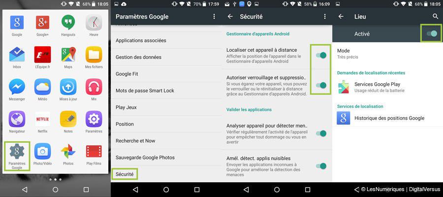 Localisation-smarthpone-perdu-android