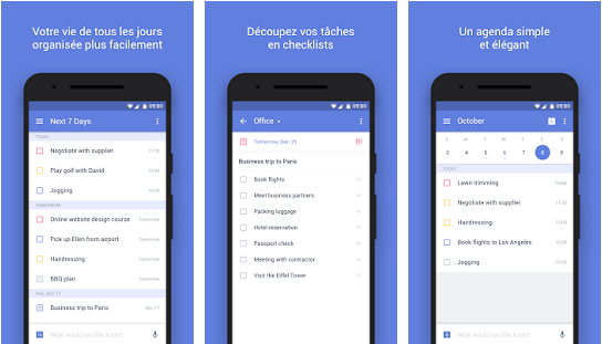 Applications pour faire des listes : Tick Tick