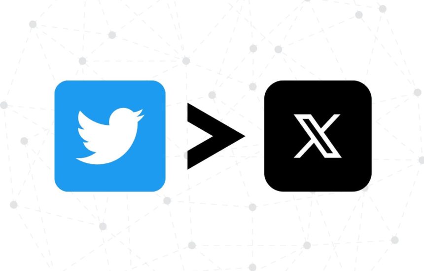 la transformation de twitter en X