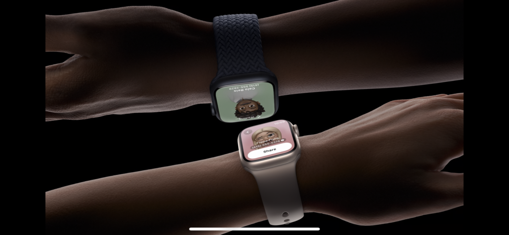 NameDrop Apple Watch