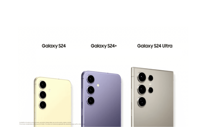 Nouveaux Samsung Galaxy S24