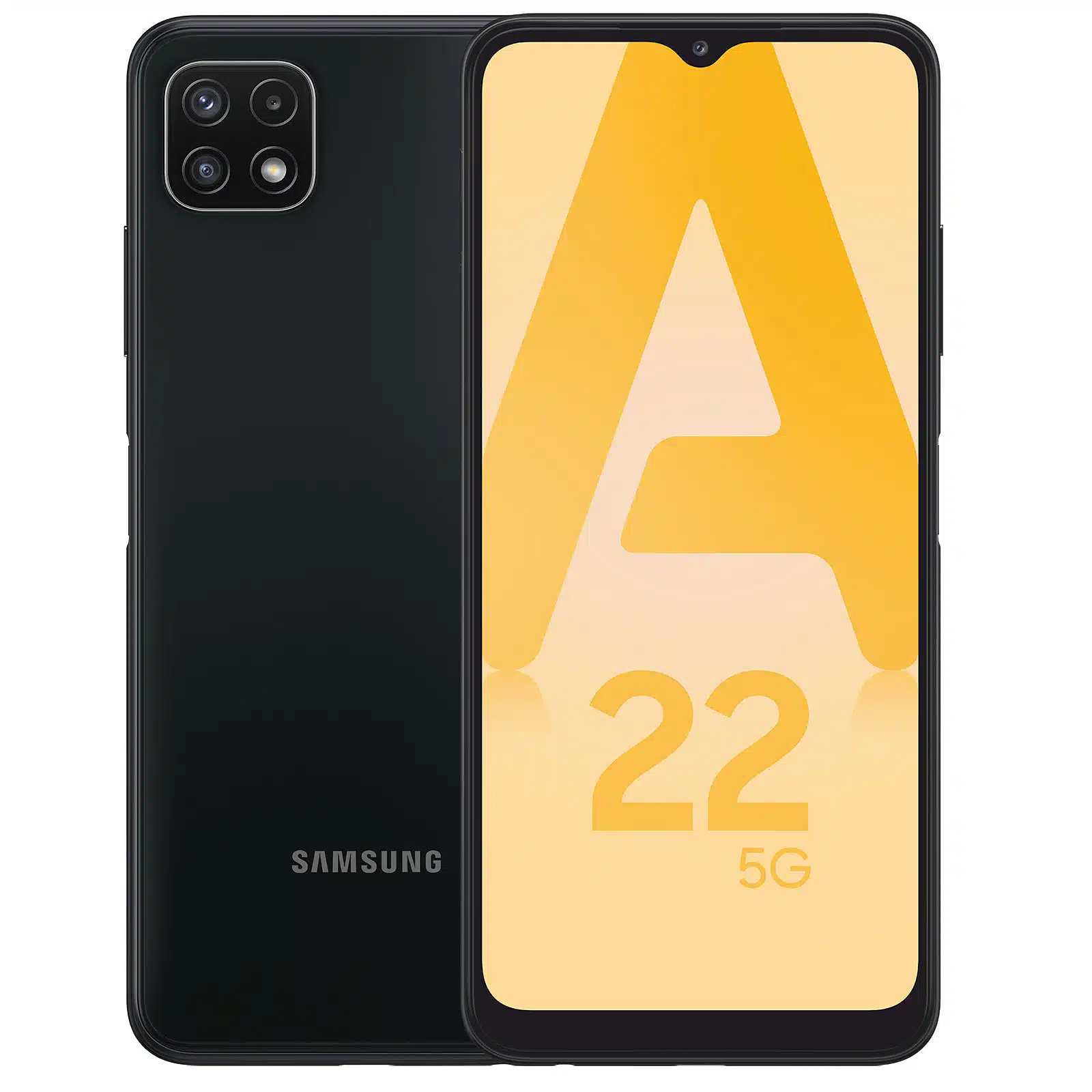 Samsung Galaxy A22 5G - 128 Go - Gris - Bon état - Reconditionné