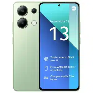 Xiaomi Redmi Note 13 4G - 128 Go - Vert - Bon état - Occasion