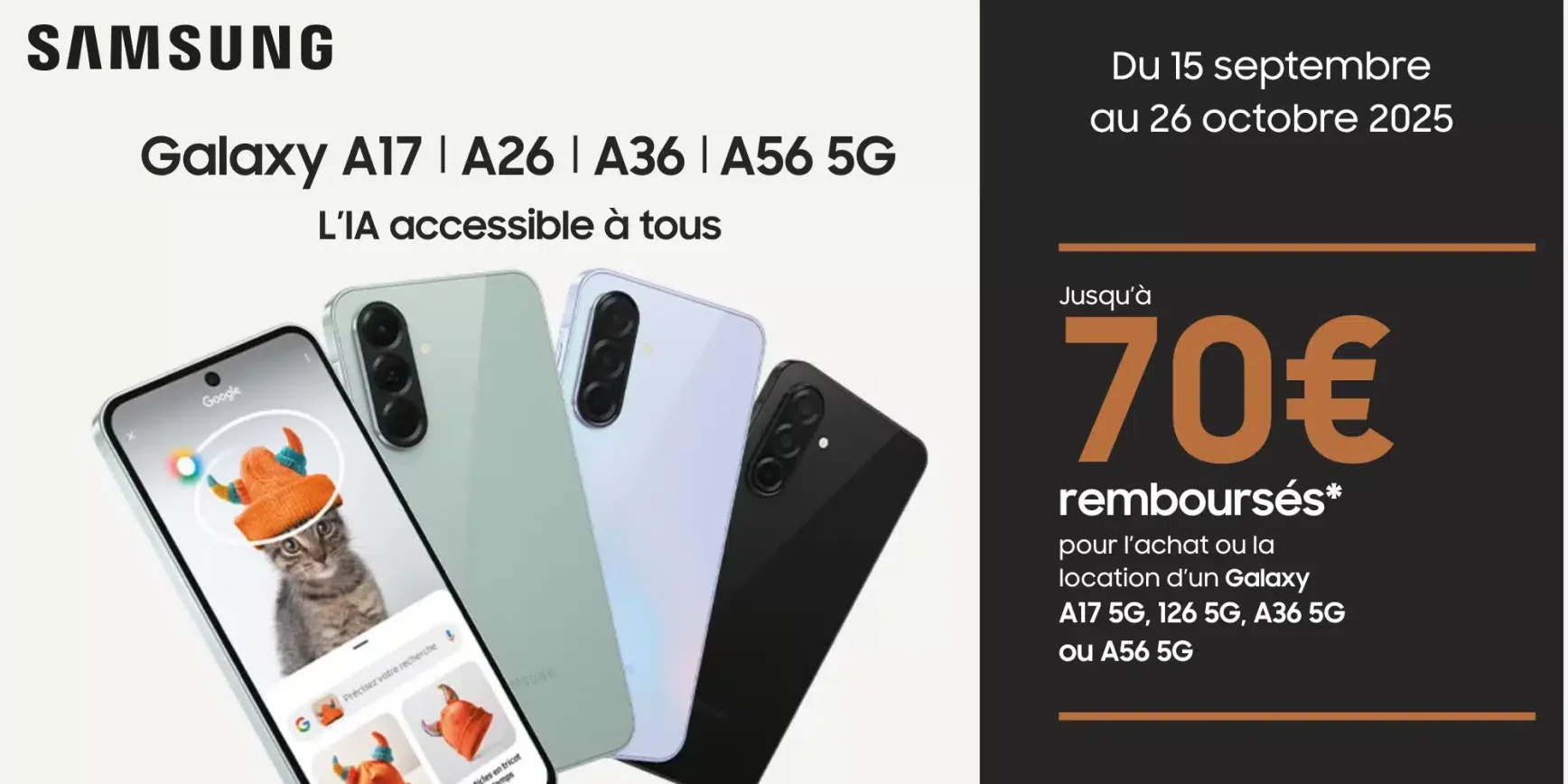 header landing page samsung